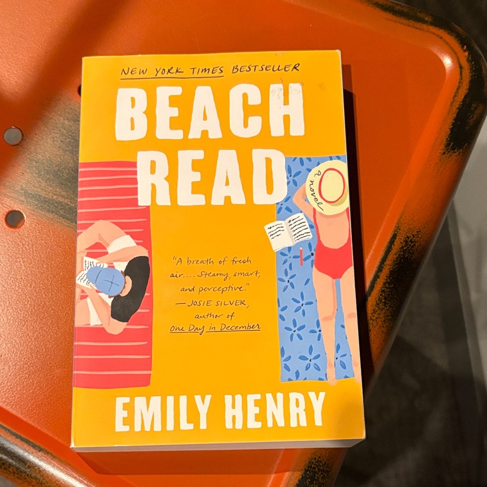 Beach Read by Emily Henry - Bright Yellow Paperback